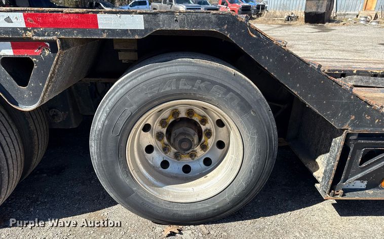 image for item DS3635 2017 Trail King TK110HDG lowboy equipment trailer