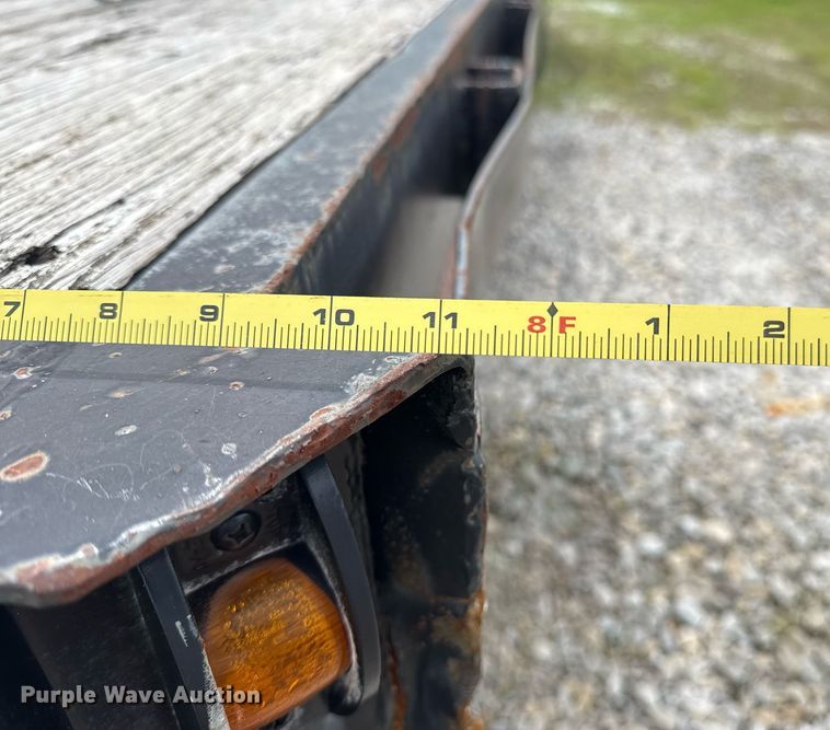 image for item DS3740 1973 Fruehauf PB-F2-40-65 flatbed trailer