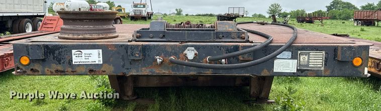 image for item DT6617 1989 Trail King TK60HTXL-462 double drop deck equipment trailer