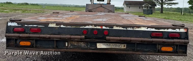 image for item DT6617 1989 Trail King TK60HTXL-462 double drop deck equipment trailer