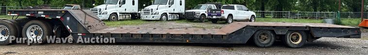 image for item DT6617 1989 Trail King TK60HTXL-462 double drop deck equipment trailer