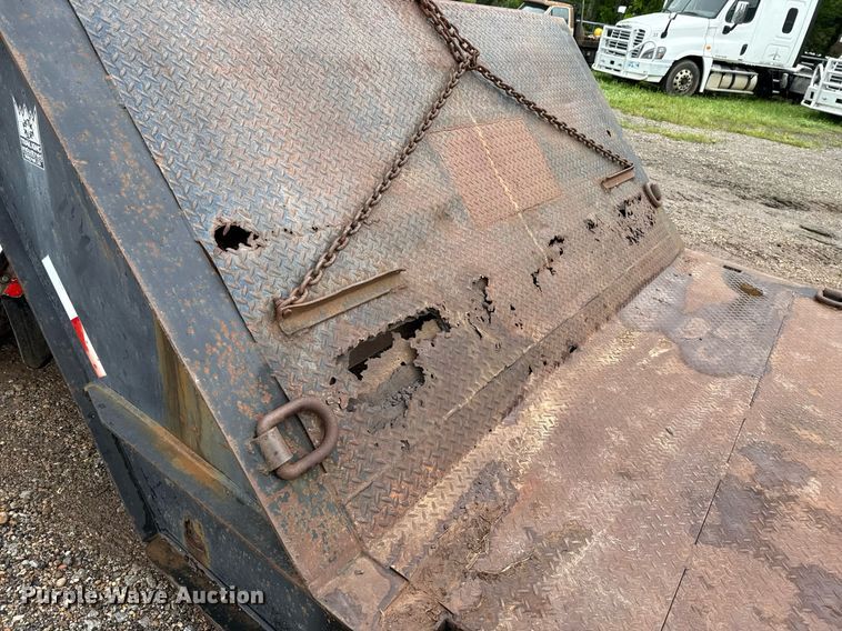 image for item DT6617 1989 Trail King TK60HTXL-462 double drop deck equipment trailer