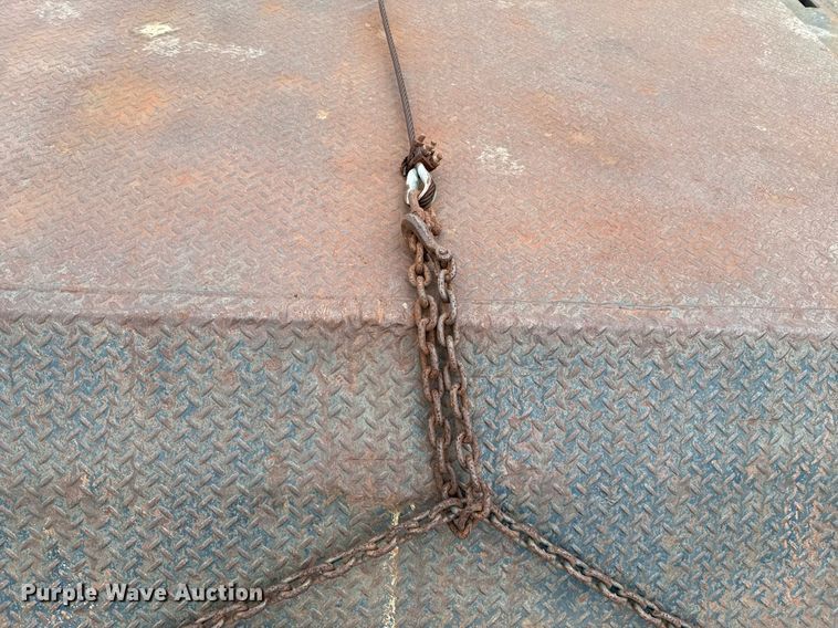 image for item DT6617 1989 Trail King TK60HTXL-462 double drop deck equipment trailer