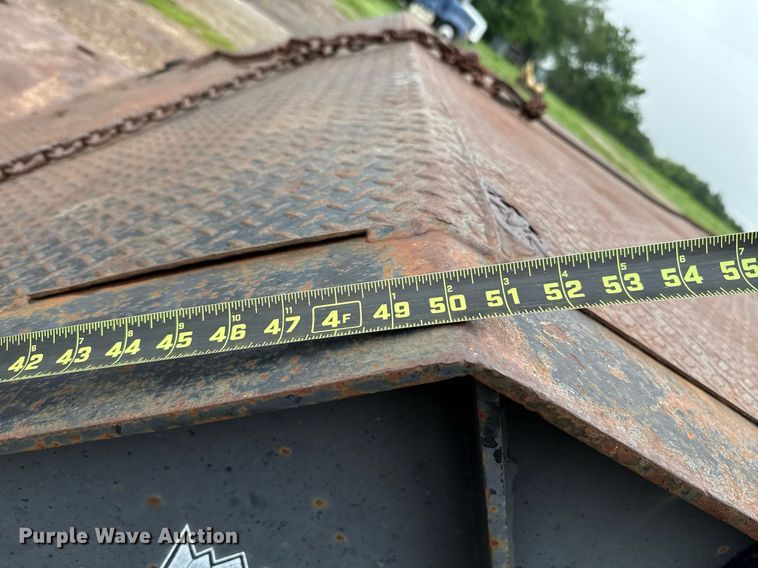 image for item DT6617 1989 Trail King TK60HTXL-462 double drop deck equipment trailer