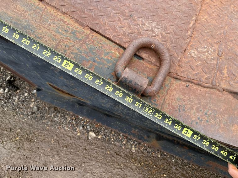 image for item DT6617 1989 Trail King TK60HTXL-462 double drop deck equipment trailer