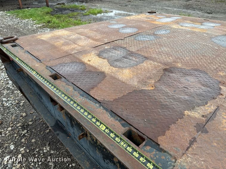 image for item DT6617 1989 Trail King TK60HTXL-462 double drop deck equipment trailer