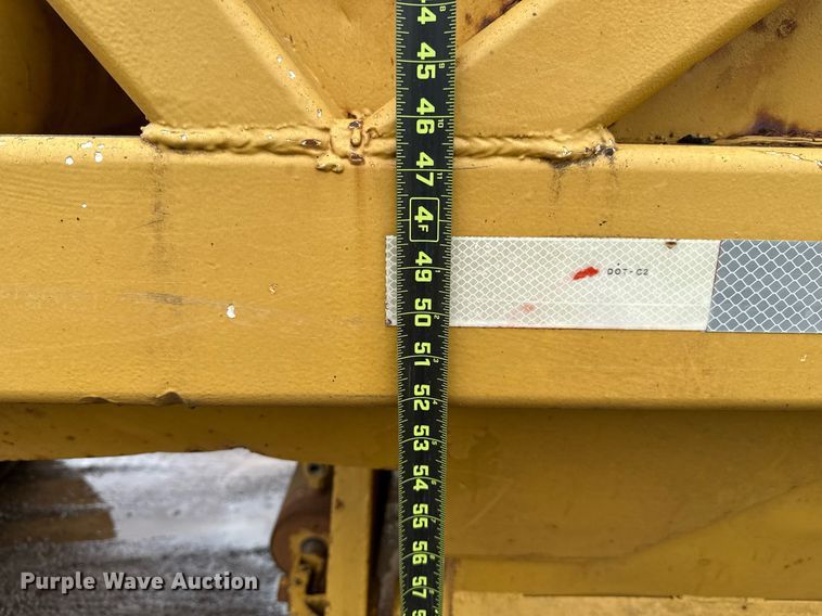 image for item DT6618 1984 Red River Manufacturing bottom dump trailer