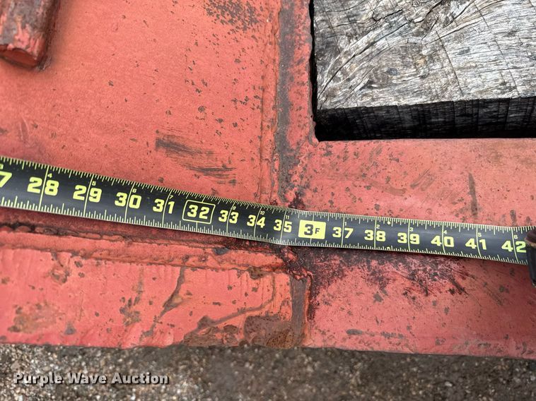 image for item DT6622 1976 Trailbec FB-600-DE lowboy equipment trailer