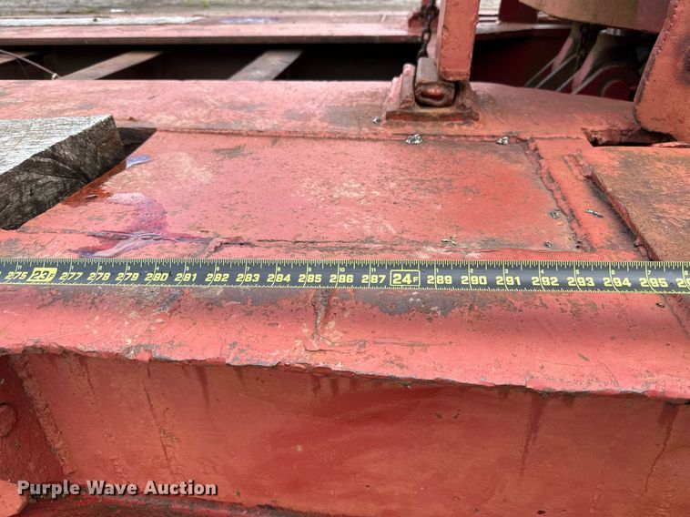 image for item DT6622 1976 Trailbec FB-600-DE lowboy equipment trailer