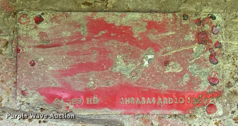 image for item DT6626 1983 Hibilt end dump trailer