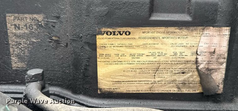 image for item DV2660 2006 Volvo VNM semi truck