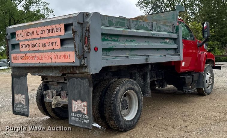 image for item DV2661 2006 Chevrolet C8500 dump truck