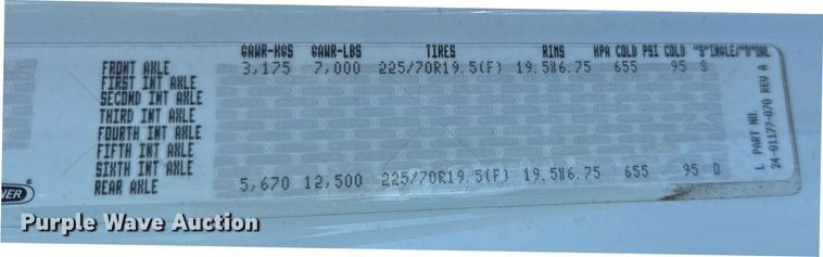 image for item DV4061 2006 Freightliner Business Class M2 box truck