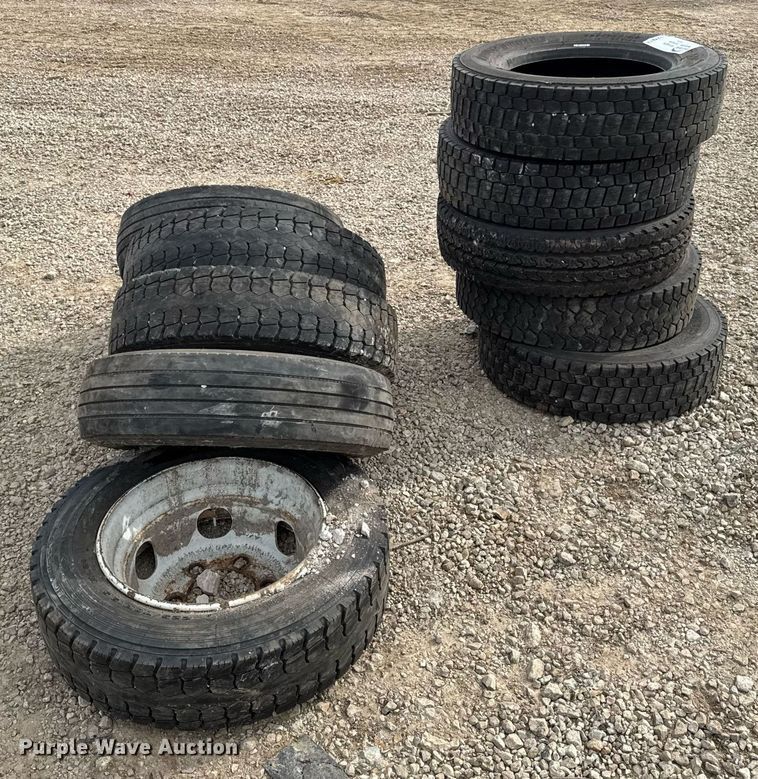 image for item DV4073 (10) 225/70R19.5 tires