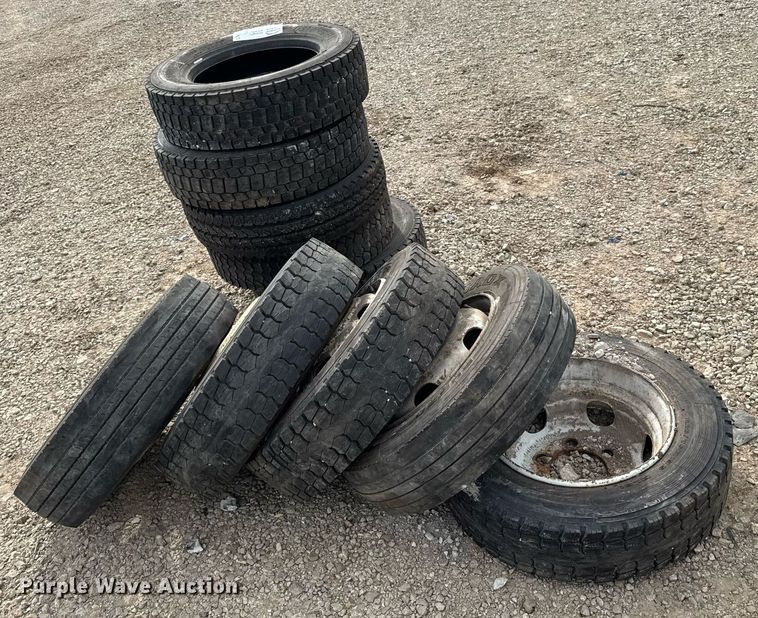 image for item DV4073 (10) 225/70R19.5 tires