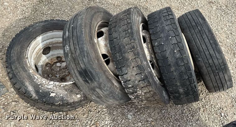 image for item DV4073 (10) 225/70R19.5 tires