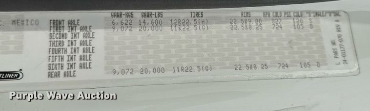 image for item DV4082 2011 Freightliner Business Class M2 flatbed truck