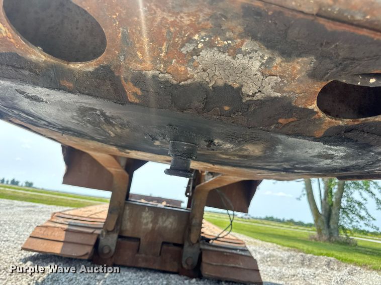 image for item DV4133 1988 Trail King drop deck equipment trailer