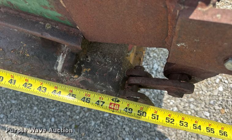 image for item DV4135 1970 Luttig drop deck equipment trailer