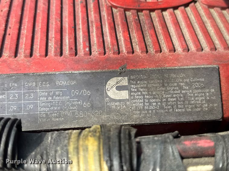 image for item DW1987 2007 International 9400I semi truck