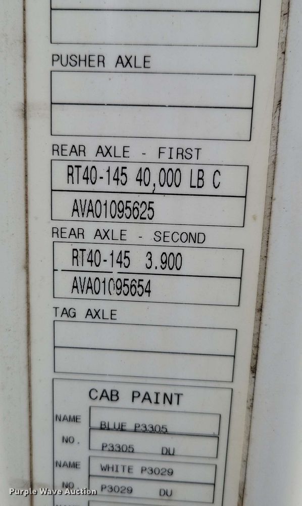 image for item DX6990 2002 Volvo VNL semi truck