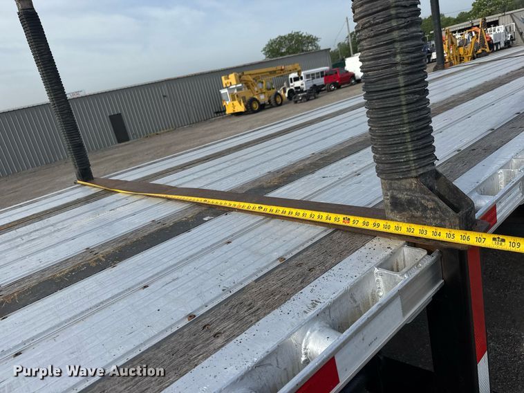 image for item DY0006 2019 Transcraft 554 C  flatbed trailer