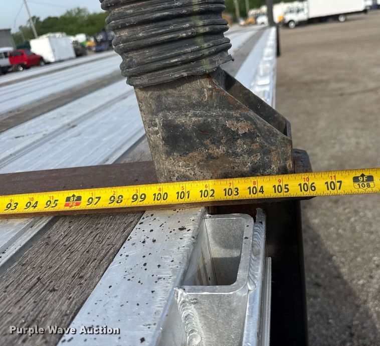 image for item DY0006 2019 Transcraft 554 C  flatbed trailer