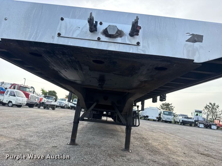 image for item DY0006 2019 Transcraft 554 C  flatbed trailer