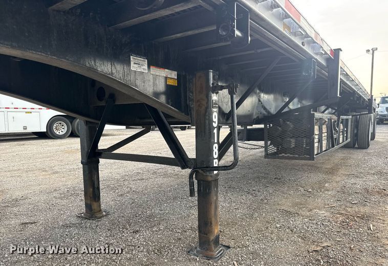 image for item DY0006 2019 Transcraft 554 C  flatbed trailer
