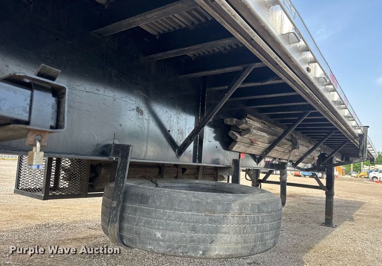 image for item DY0006 2019 Transcraft 554 C  flatbed trailer