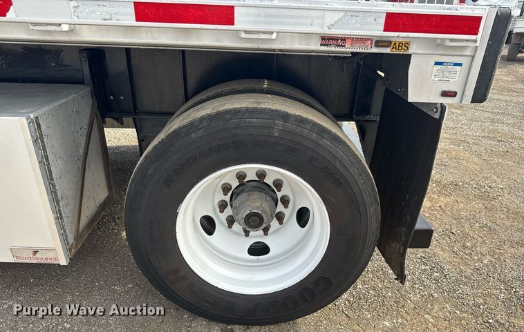 image for item DY0006 2019 Transcraft 554 C  flatbed trailer