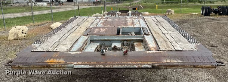 image for item DY0038 1985 Load King 504 DFP lowboy equipment trailer