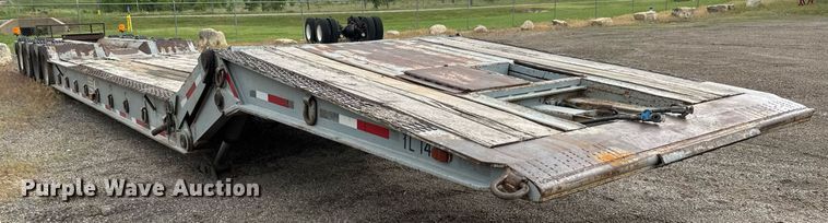 image for item DY0038 1985 Load King 504 DFP lowboy equipment trailer