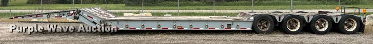 image for item DY0038 1985 Load King 504 DFP lowboy equipment trailer