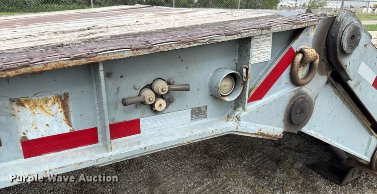 image for item DY0038 1985 Load King 504 DFP lowboy equipment trailer