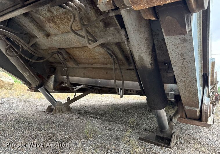 image for item DY0038 1985 Load King 504 DFP lowboy equipment trailer