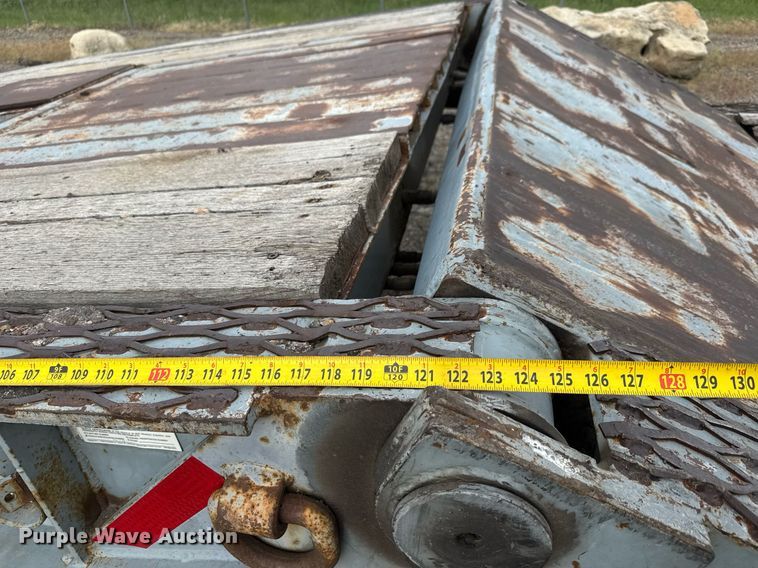 image for item DY0038 1985 Load King 504 DFP lowboy equipment trailer