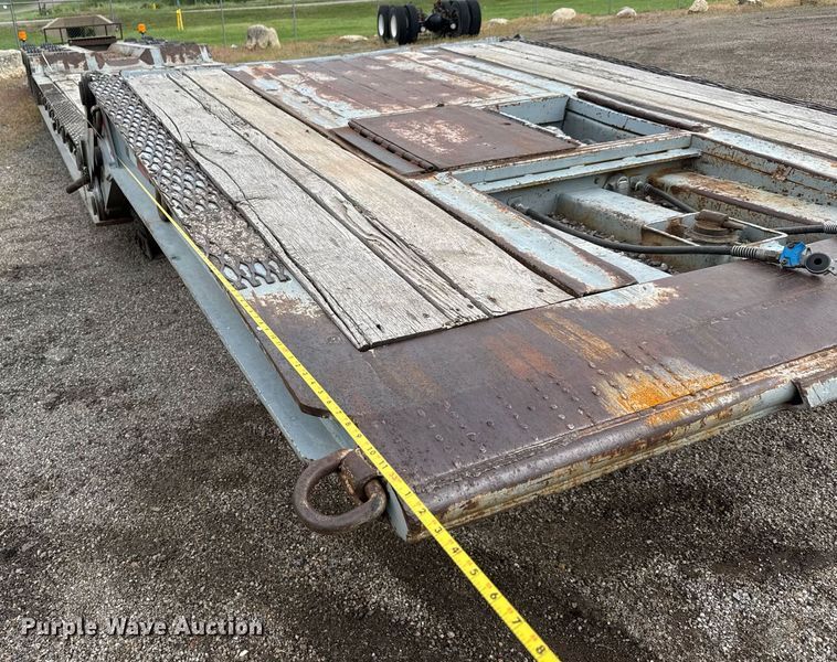 image for item DY0038 1985 Load King 504 DFP lowboy equipment trailer