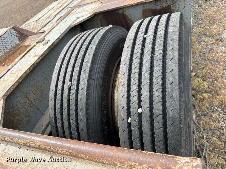 image for item DY0038 1985 Load King 504 DFP lowboy equipment trailer