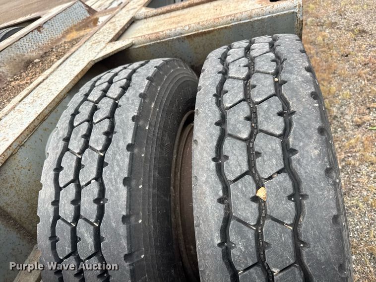 image for item DY0038 1985 Load King 504 DFP lowboy equipment trailer