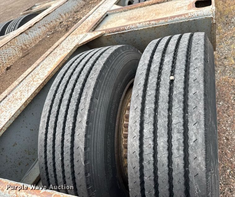 image for item DY0038 1985 Load King 504 DFP lowboy equipment trailer