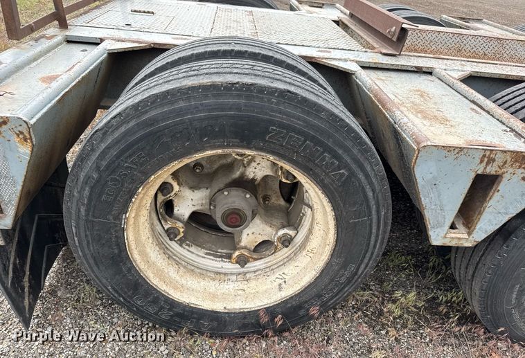 image for item DY0038 1985 Load King 504 DFP lowboy equipment trailer