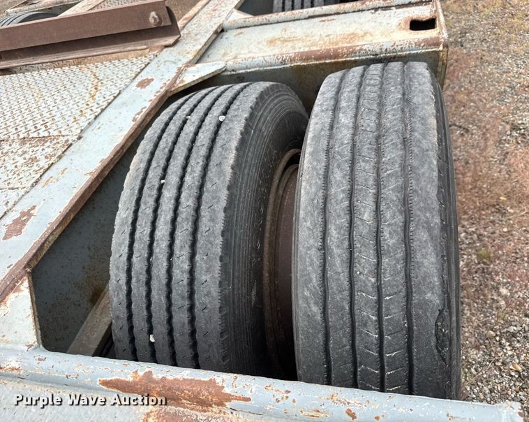 image for item DY0038 1985 Load King 504 DFP lowboy equipment trailer