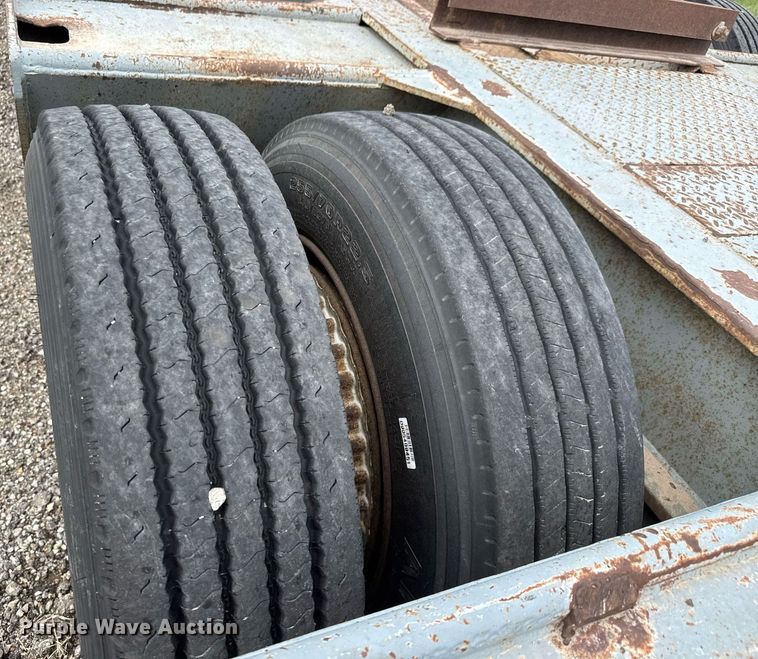 image for item DY0038 1985 Load King 504 DFP lowboy equipment trailer