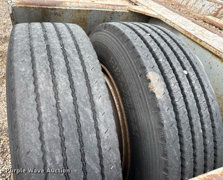 image for item DY0038 1985 Load King 504 DFP lowboy equipment trailer