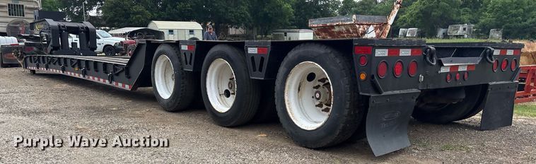 image for item DY0507 2011 Kaufman lowboy equipment trailer