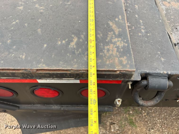 image for item DY0507 2011 Kaufman lowboy equipment trailer