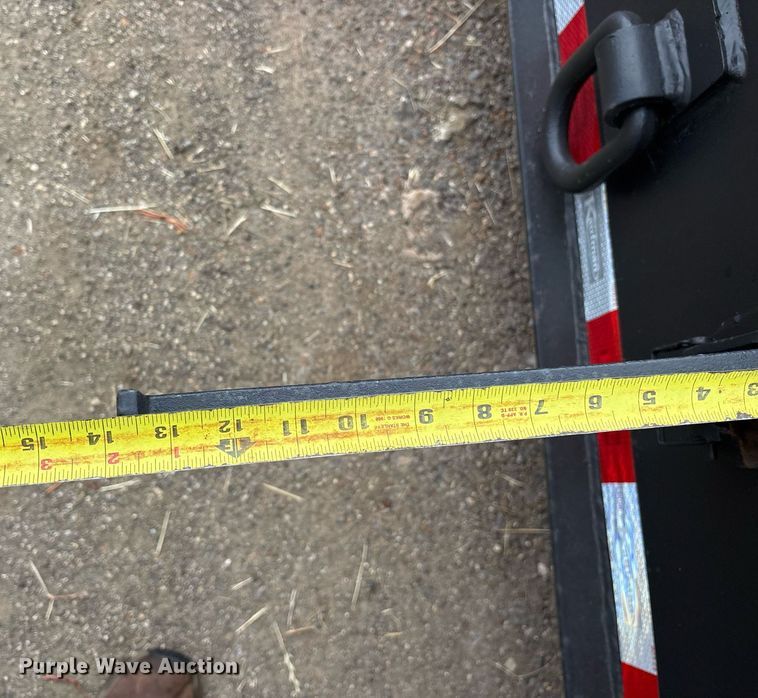 image for item DY0507 2011 Kaufman lowboy equipment trailer