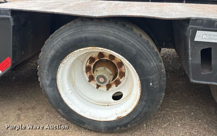 image for item DY0507 2011 Kaufman lowboy equipment trailer