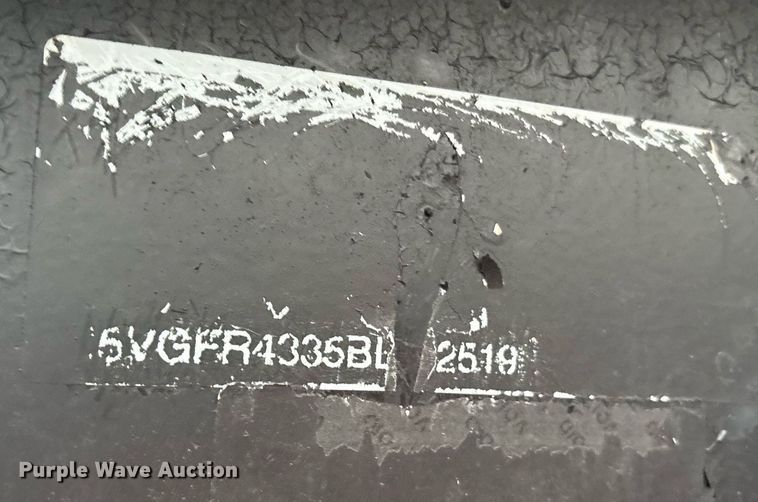 image for item DY0507 2011 Kaufman lowboy equipment trailer